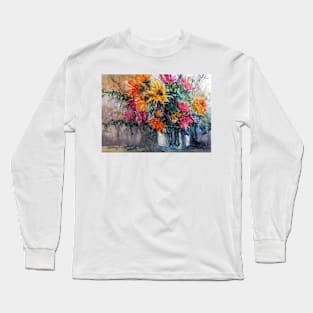 #floralexpression watercolor22 Long Sleeve T-Shirt